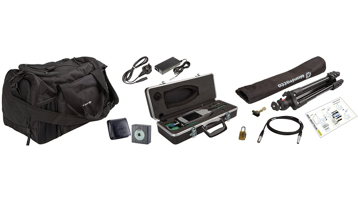 The full MATRON 4 kit provides all the tools needed to perform indoor noise logging